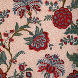 BRUNSCHWIG & FILS - ANDUZE EMB- RED/BLUE - Fabric by the Yard