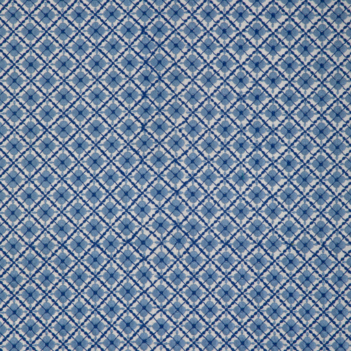 BRUNSCHWIG & FILS - INES EMB- BLUE - Fabric by the Yard BLUE