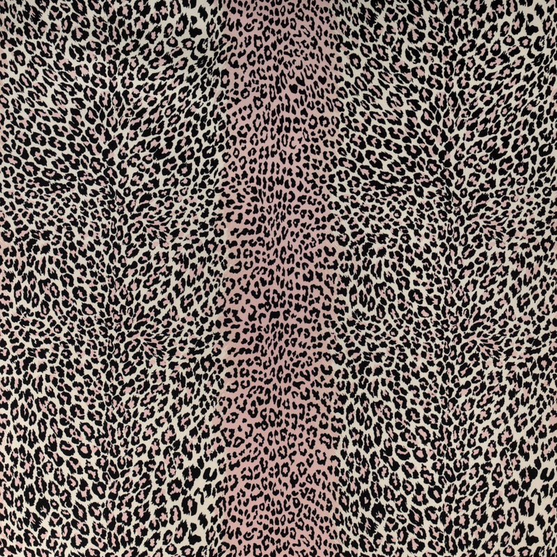 BRUNSCHWIG & FILS - LEOPARD II- ROSE - Fabric by the Yard ROSE