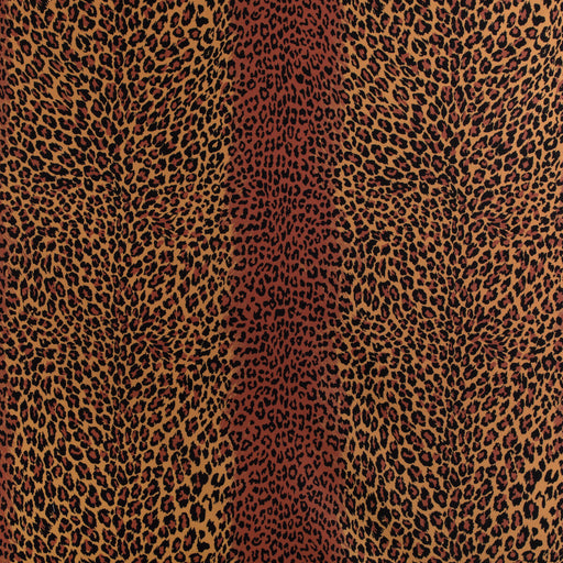 BRUNSCHWIG & FILS - LEOPARD II- CHOCOLATE - Fabric by the Yard CHOCOLATE