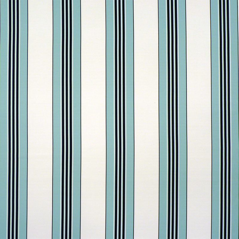 BRUNSCHWIG & FILS - RAYURE II- AQUA - Fabric by the Yard AQUA