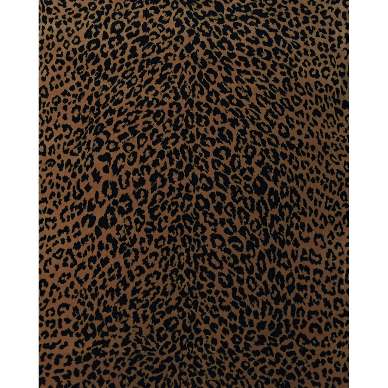 BRUNSCHWIG & FILS - MADELEINE'S LEOPARD- RUST - Fabric by the Yard RUST