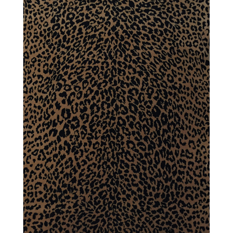 BRUNSCHWIG & FILS - MADELEINE'S LEOPARD- BROWN - Fabric by the Yard BROWN