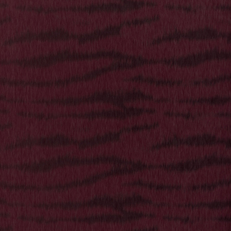 BRUNSCHWIG & FILS - TIGRE WARP PRINT- PLUM - Fabric by the Yard PLUM