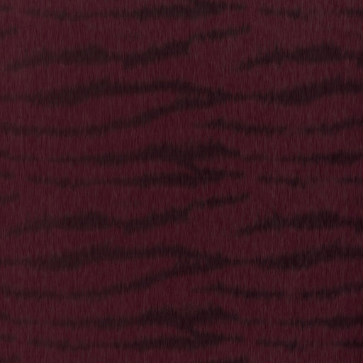 BRUNSCHWIG & FILS - TIGRE WARP PRINT- PLUM - Fabric by the Yard PLUM
