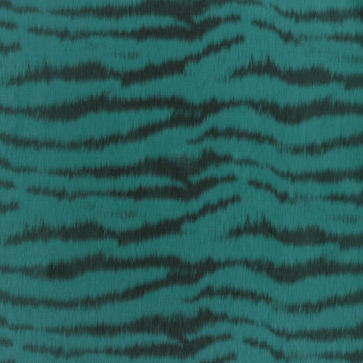 BRUNSCHWIG & FILS - TIGRE WARP PRINT- TEAL - Fabric by the Yard TEAL