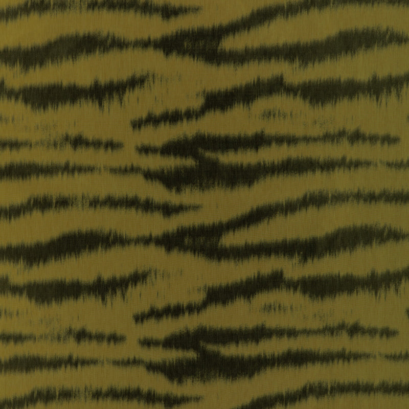 BRUNSCHWIG & FILS - TIGRE WARP PRINT- CITRON - Fabric by the Yard CITRON