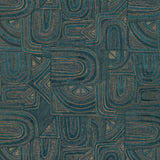 BRUNSCHWIG & FILS - TIMBRE VELVET- TEAL - Fabric by the Yard