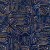 BRUNSCHWIG & FILS - TIMBRE VELVET- LAPIS - Fabric by the Yard