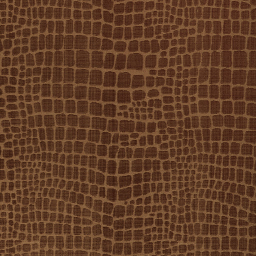 BRUNSCHWIG & FILS - CROC VELVET- AMBER - Fabric by the Yard AMBER