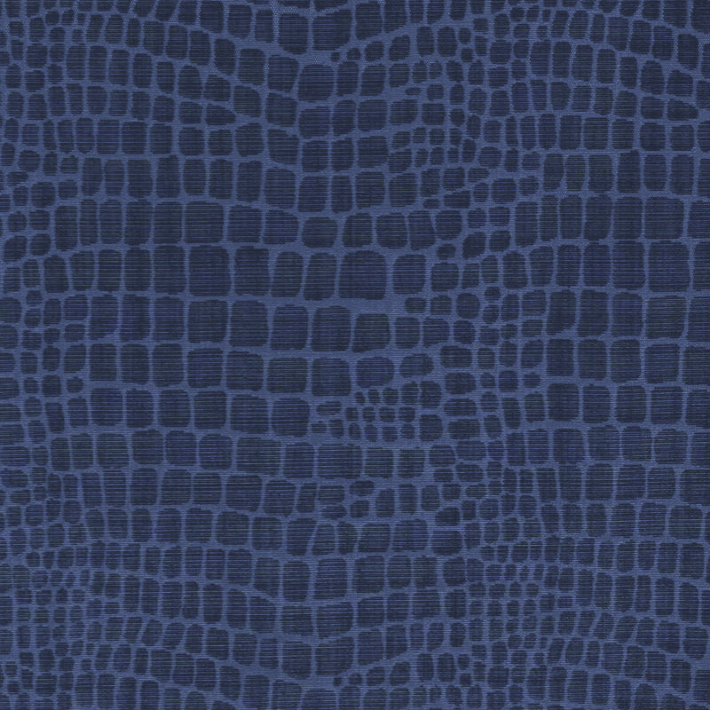BRUNSCHWIG & FILS - CROC VELVET- SAPPHIRE - Fabric by the Yard SAPPHIRE