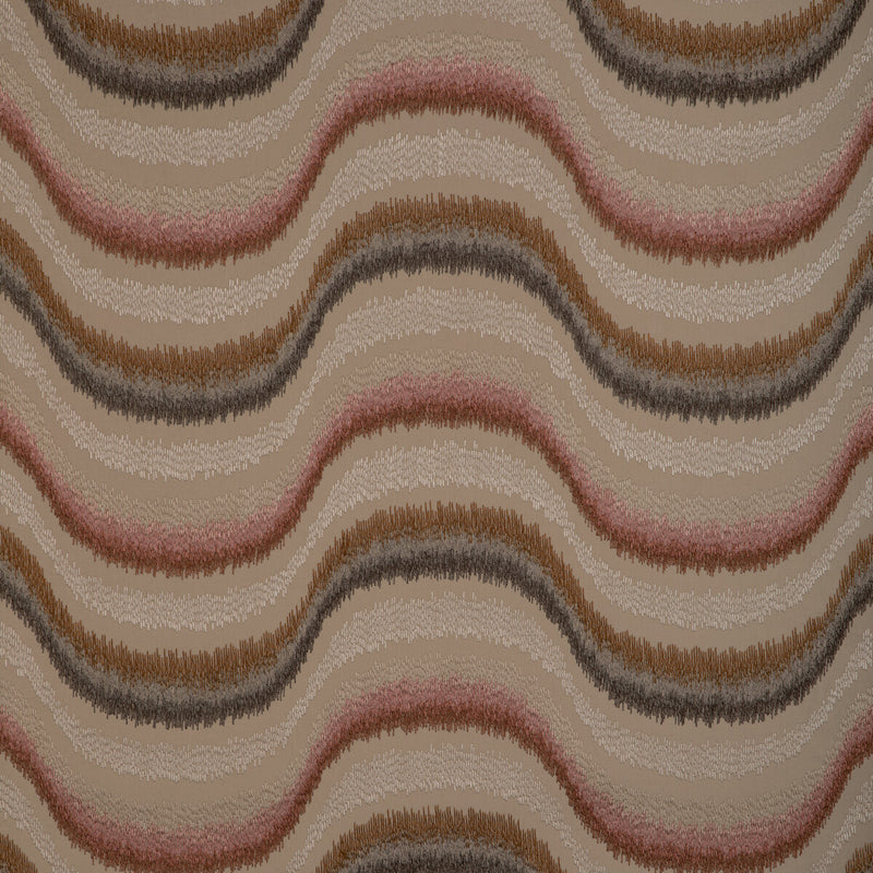 BRUNSCHWIG & FILS - DU SON EMB- GRANITE - Fabric by the Yard GRANITE