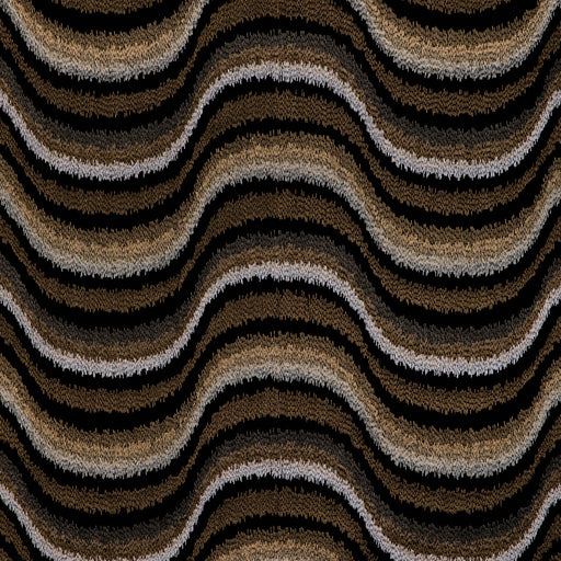 BRUNSCHWIG & FILS - DU SON EMB- ONYX - Fabric by the Yard ONYX
