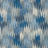 BRUNSCHWIG & FILS - DUVAL EMB- SKY/LAPIS - Fabric by the Yard