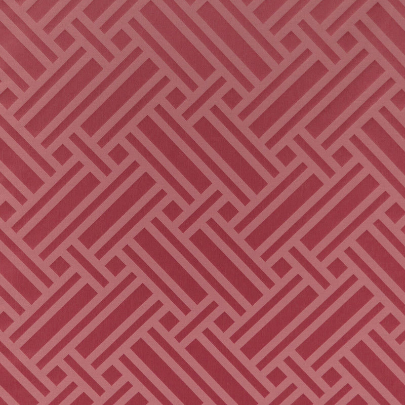 BRUNSCHWIG & FILS - MARTEL WEAVE- BERRY - Fabric by the Yard BERRY