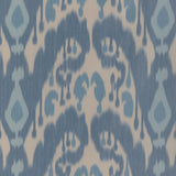 BRUNSCHWIG & FILS - BUKARA WARP PRINT- BLUE - Fabric by the Yard