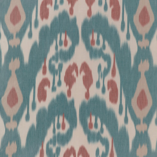 BRUNSCHWIG & FILS - BUKARA WARP PRINT- LAKE - Fabric by the Yard LAKE