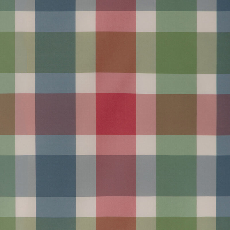 BRUNSCHWIG & FILS - VERDUN PLAID- MULTI - Fabric by the Yard MULTI