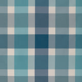 BRUNSCHWIG & FILS - VERDUN PLAID- SKY - Fabric by the Yard