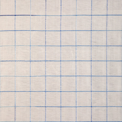 BRUNSCHWIG & FILS - MOULIN CHECK- BLUE - Fabric by the Yard BLUE