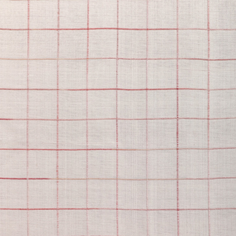 BRUNSCHWIG & FILS - MOULIN CHECK- ROSE - Fabric by the Yard ROSE