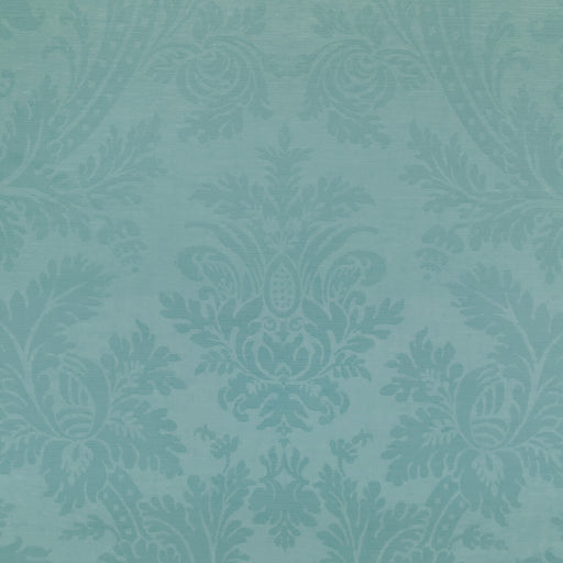 BRUNSCHWIG & FILS - ARNAUD DAMASK- AQUA - Fabric by the Yard AQUA