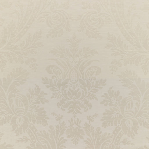 BRUNSCHWIG & FILS - ARNAUD DAMASK- IVORY - Fabric by the Yard IVORY