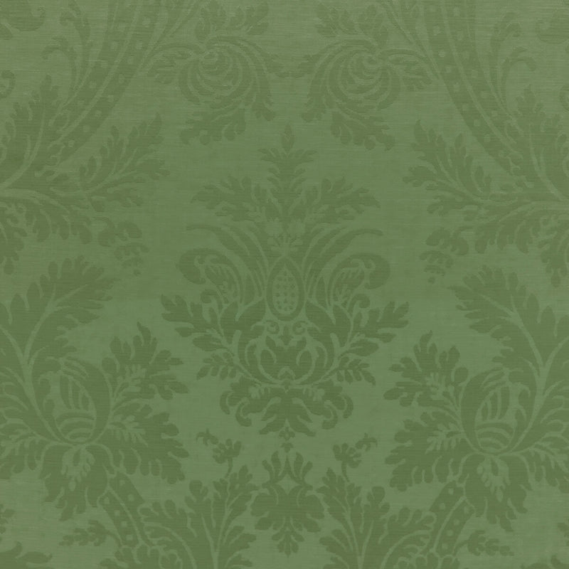 BRUNSCHWIG & FILS - ARNAUD DAMASK- LEAF - Fabric by the Yard LEAF