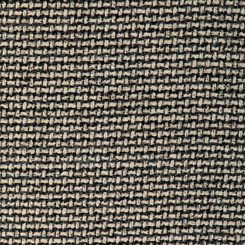 BRUNSCHWIG & FILS - NIVOLET TEXTURE- EBONY - Fabric by the Yard EBONY
