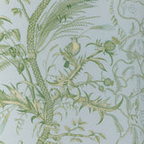 BRUNSCHWIG & FILS - BIRD AND THISTLE II- SKY - Fabric by the Yard