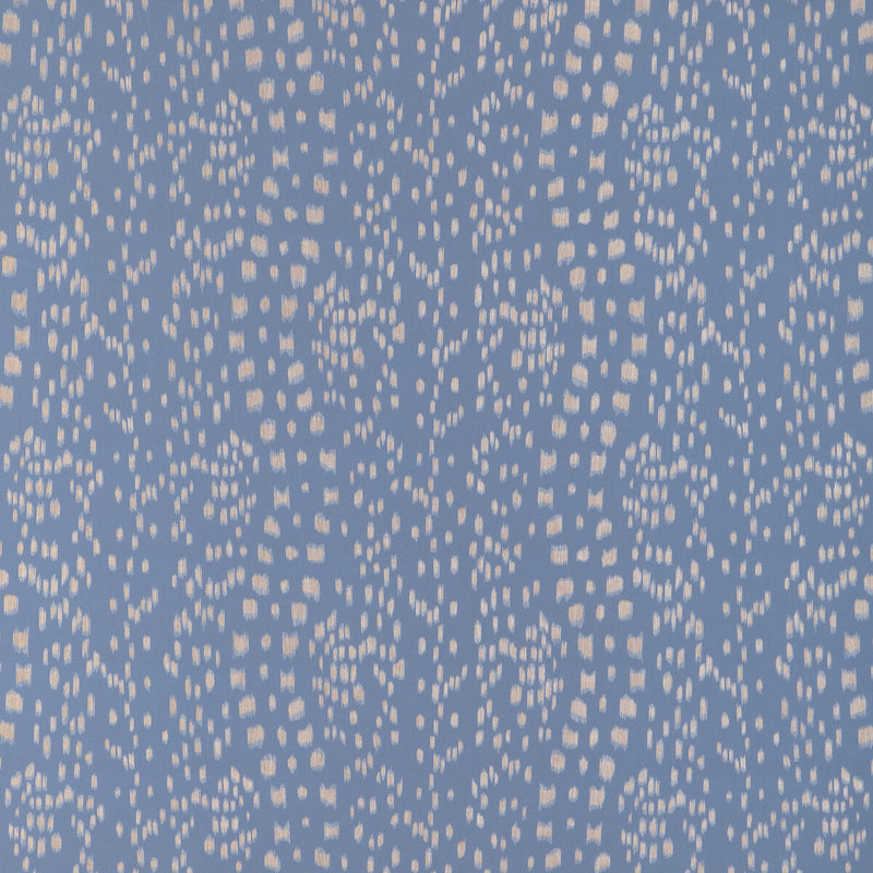 BRUNSCHWIG & FILS - LES TOUCHES REVERSE- SKY - Fabric by the Yard SKY