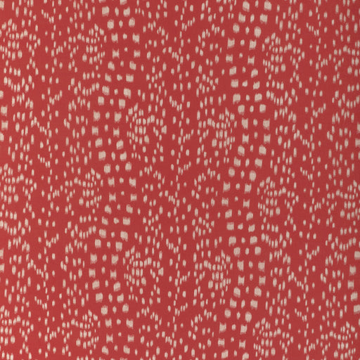 BRUNSCHWIG & FILS - LES TOUCHES REVERSE- RED - Fabric by the Yard RED