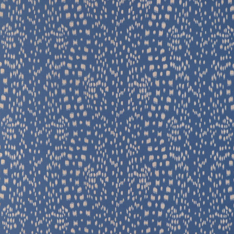 BRUNSCHWIG & FILS - LES TOUCHES REVERSE- BLUE - Fabric by the Yard BLUE