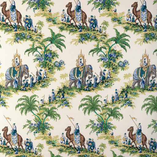 BRUNSCHWIG & FILS - BEAUPORT PROMENADE- FOREST - Fabric by the Yard FOREST
