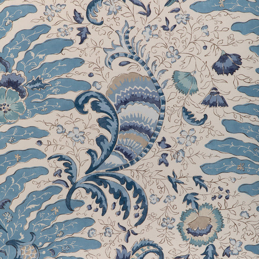 BRUNSCHWIG & FILS - RIVIERE PRINT- SKY - Fabric by the Yard SKY