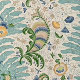 BRUNSCHWIG & FILS - RIVIERE PRINT- AQUA - Fabric by the Yard