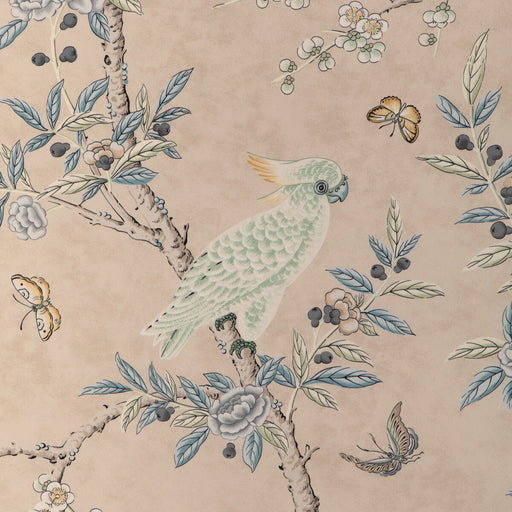 BRUNSCHWIG & FILS - KANCHOU PRINT- SAND - Fabric by the Yard SAND