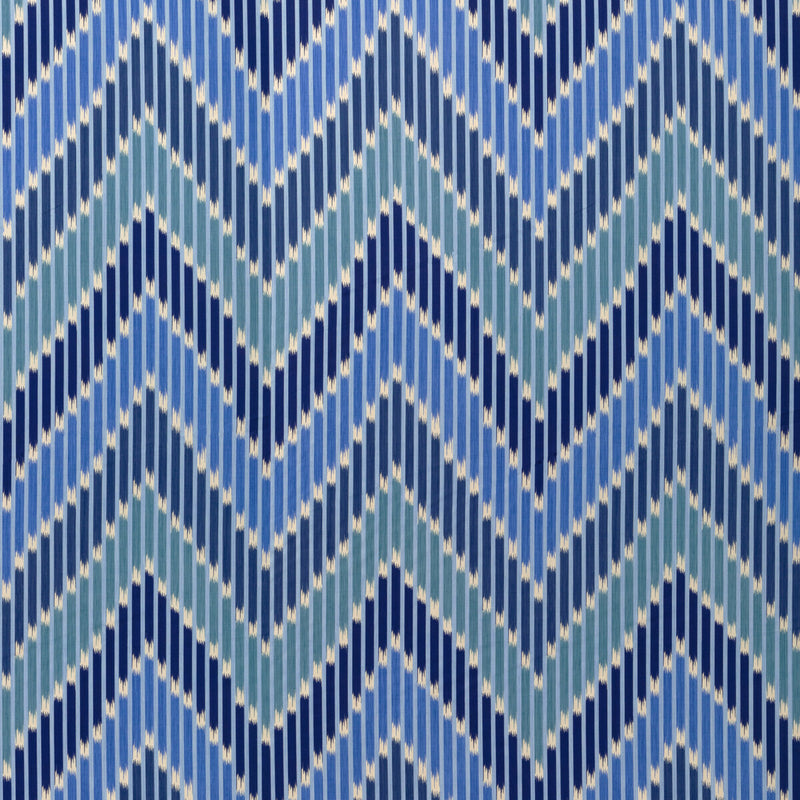 BRUNSCHWIG & FILS - CASCADE PRINT- BLUE/SKY - Fabric by the Yard BLUE/SKY