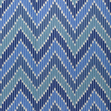 BRUNSCHWIG & FILS - CASCADE PRINT- BLUE/SKY - Fabric by the Yard