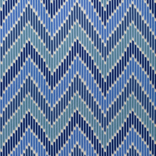 BRUNSCHWIG & FILS - CASCADE PRINT- BLUE/SKY - Fabric by the Yard BLUE/SKY