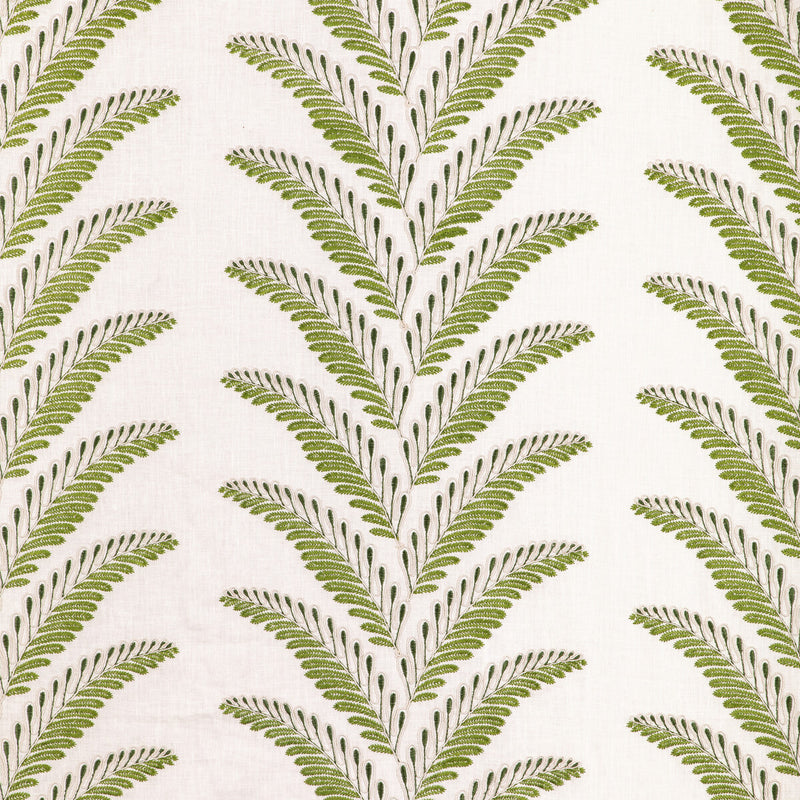 BRUNSCHWIG & FILS - FOUGERE EMB- LEAF - Fabric by the Yard LEAF
