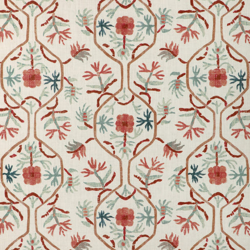 BRUNSCHWIG & FILS - LE JASMIN PRINT- SPICE - Fabric by the Yard SPICE
