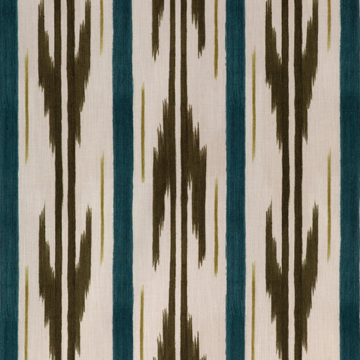 BRUNSCHWIG & FILS - LE MISTRAL PRINT- MARINE - Fabric by the Yard MARINE