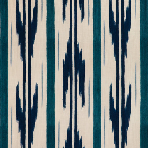 BRUNSCHWIG & FILS - LE MISTRAL PRINT- INDIGO - Fabric by the Yard INDIGO