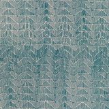 BRUNSCHWIG & FILS - LES CIGALES PRINT- TEAL - Fabric by the Yard