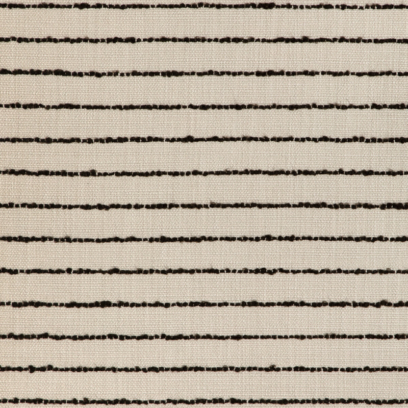 BRUNSCHWIG & FILS - LES VIGNES STRIPE- CHARCOAL - Fabric by the Yard CHARCOAL