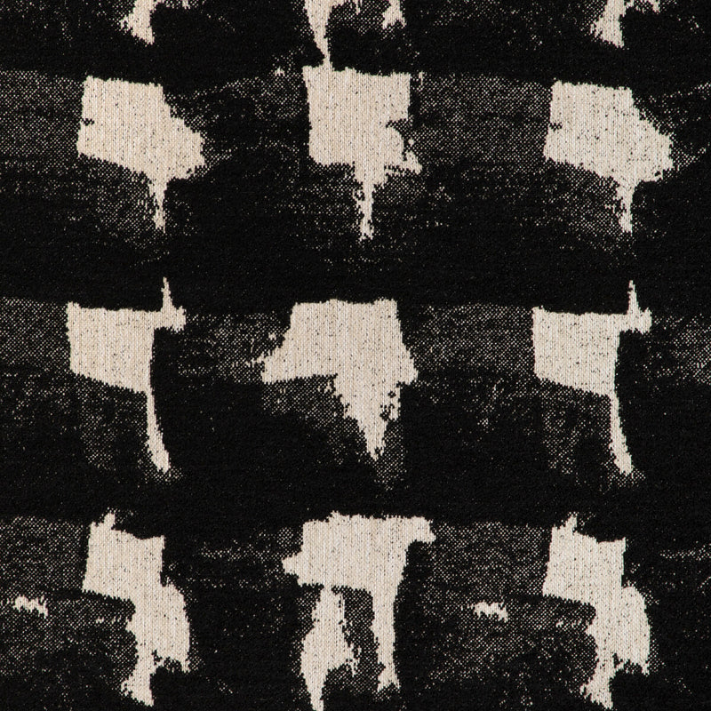 BRUNSCHWIG & FILS - LES FALAISES WEAVE- NOIR - Fabric by the Yard NOIR