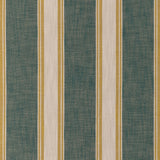BRUNSCHWIG & FILS - LA RIVIERA STRIPE- MARINE - Fabric by the Yard