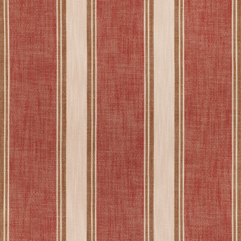 BRUNSCHWIG & FILS - LA RIVIERA STRIPE- SPICE - Fabric by the Yard SPICE