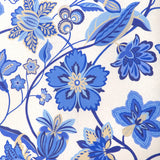 BRUNSCHWIG & FILS - BOTANIQUE PRINT- BLUE - Fabric by the Yard